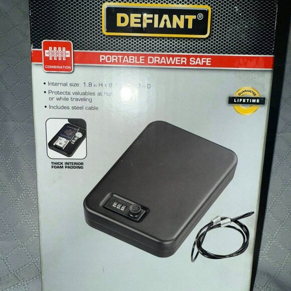 Defiant Portable Drawer Safe - Picture 1 of 5